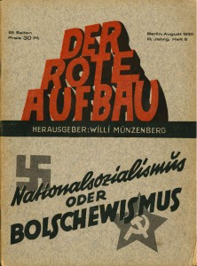 Der Rote Aufbau Titelbild 1930