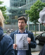 Stadtführung: „Meinungskampf im Zeitungsviertel“, Foto: Mathias Nehls